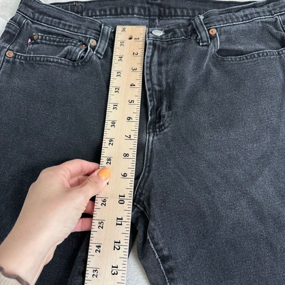 POLO JEANS CO Jeans Womens 14 Classic Bootcut‎ Black Denim Mid-Rise Y2K Rodeo - Picture 6 of 8